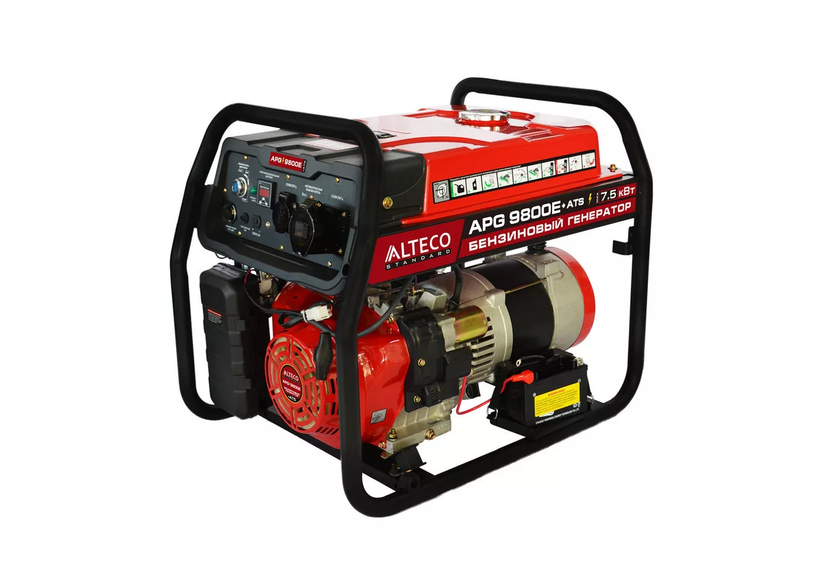 Бензиновый генератор 0.9 кВт Champion GG1300 220В ручной однофазный четырехтактный