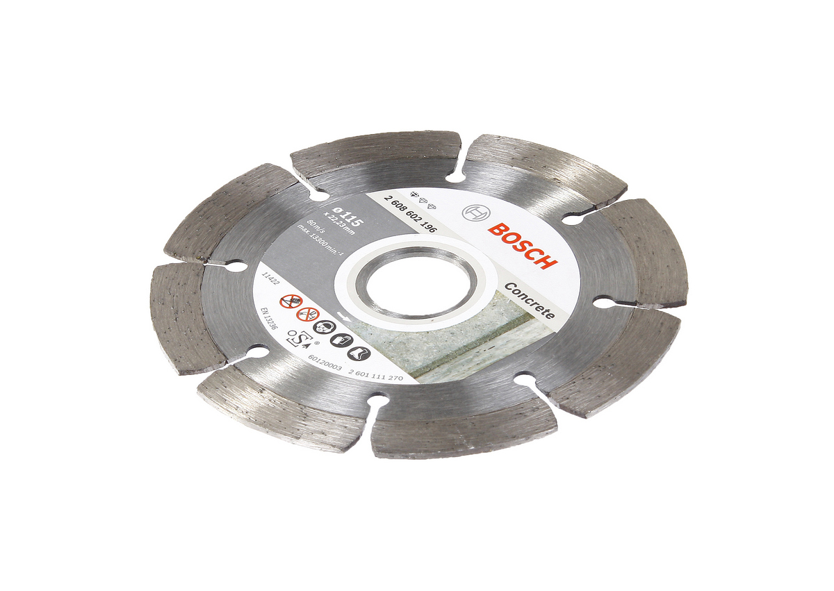 Алмазный диск отрезной сегментный 230х22 BOSCH универсальный