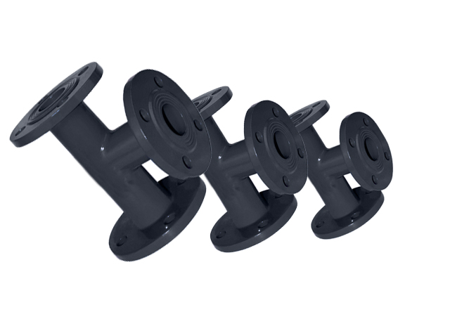 Стальной фланцевый тройник 150х100 09Г2С