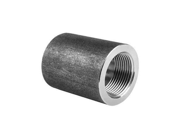 Муфта стальная оцинкованная прямая Ду 150 (6") мм 15кп