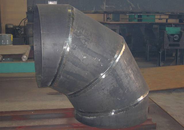 Секторный сварной отвод 60 ̊ 500х10 17Г1С