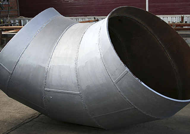 Секторный сварной отвод 60 ̊ 500х10 17Г1С