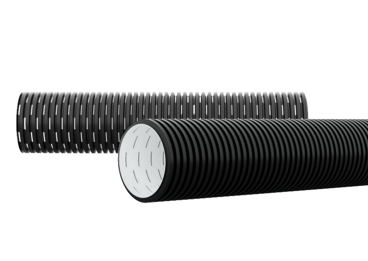 Труба БУ дренажная 200х24